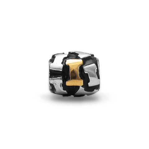Two Tone "I" Bead