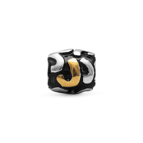 Two Tone "J" Bead