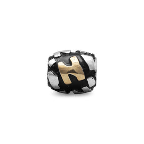 Two Tone "N" Bead