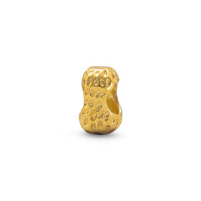 14 Karat Gold Plated Peanut Bead