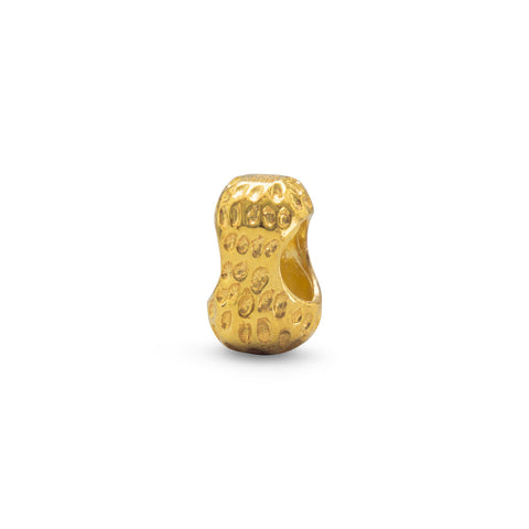 14 Karat Gold Plated Peanut Bead