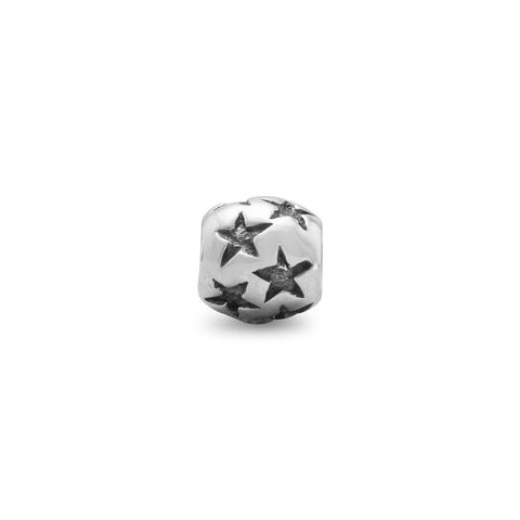 Round Bead with Stars
