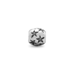 Round Bead with Stars