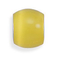 Yellow Glass Cat's Eye Bead