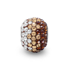 Fading Brown Crystal Bead