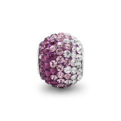 Fading Purple Crystal Bead