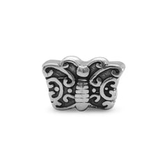 Oxidized Butterfly Bead