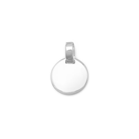 14mm Round Engravable Tag