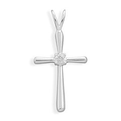 Thin Cross with CZ
