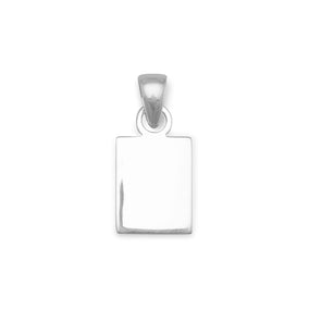 Small Rectangular Engravable Tag