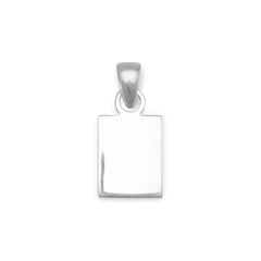 Small Rectangular Engravable Tag