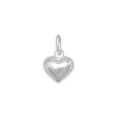 12mm Puffed Heart Charm