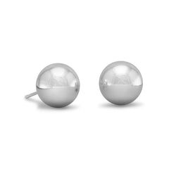 10mm Ball Stud Earrings