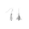 Zig Zag ChristmasTree Earrings