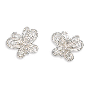 Cut Out Butterfly Earrings