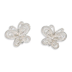 Cut Out Butterfly Earrings
