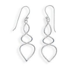 Thin Twist Wire Earrings