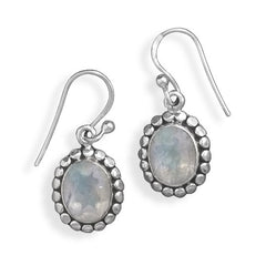 Rainbow Moonstone Earrings