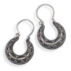 Puffy Horseshoe Shape Hoops
