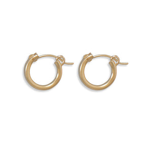 12/20 Gold Filled 2mm x 12mm Hoops