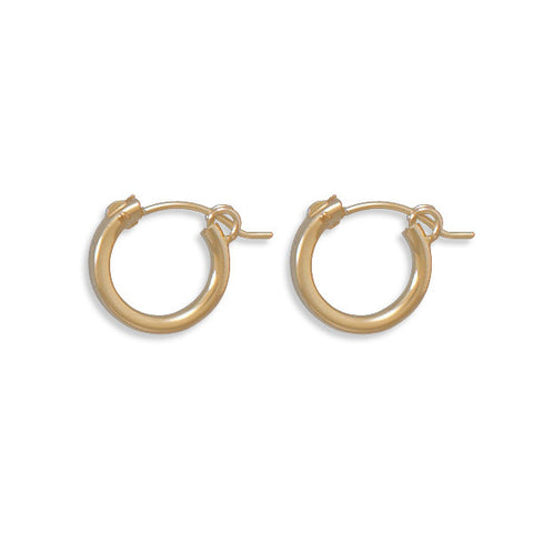 12/20 Gold Filled 2mm x 12mm Hoops
