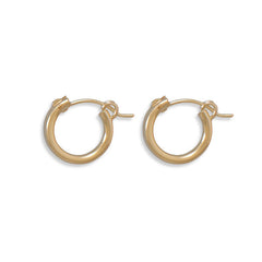 12/20 Gold Filled 2mm x 12mm Hoops