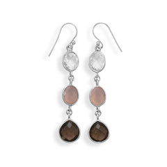 Multistone Drop Earrings