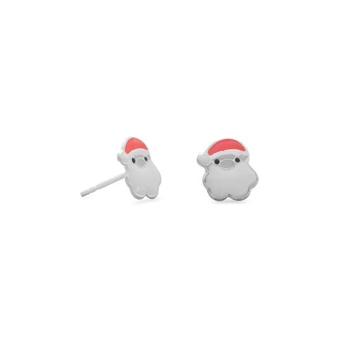Santa Claus Post Earrings