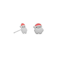 Santa Claus Post Earrings