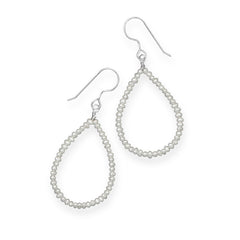 Cultured Freshwater Pearl Pear Shape Earrings