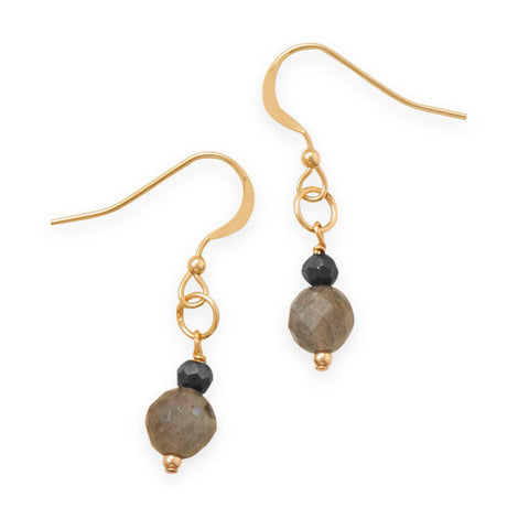 Sunset Labradorite Drop Earrings