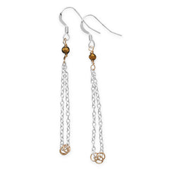 Two Tone Sandie Earrings