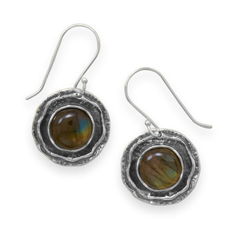 Mystic Earrings with Labradorite