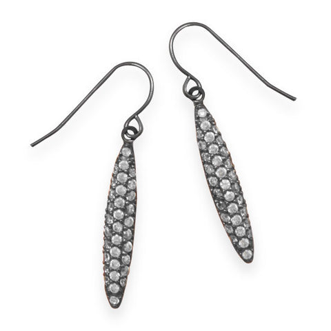 Dazzling Impression Pave CZ Earrings