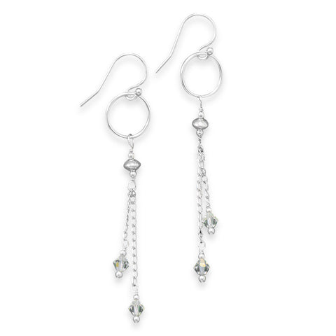 AB Crystal Drop Earrings