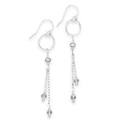 AB Crystal Drop Earrings