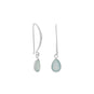 Chalcedony Wire Earrings