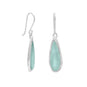 Ancient Roman Glass Pear Drop Earrings