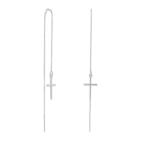 Cross Threader Earrings