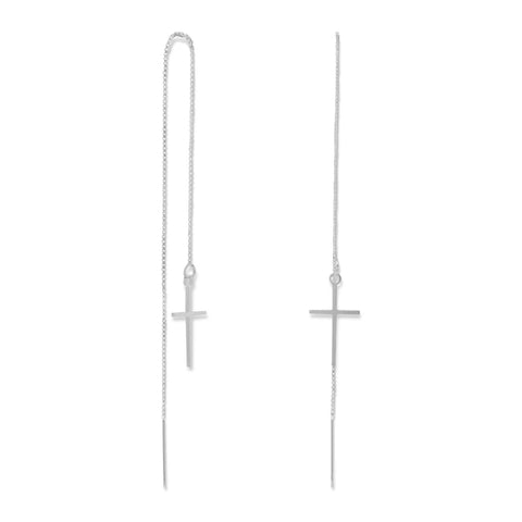 Cross Threader Earrings
