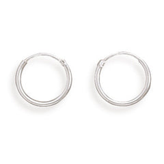 12mm Endless Hoop Earrings
