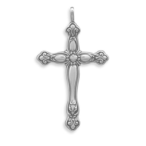 2" Antique Cross Pendant