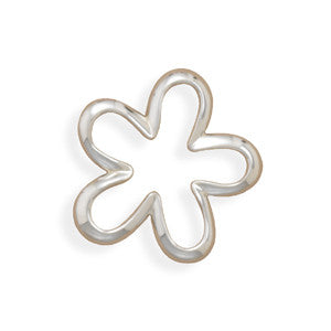 Cut Out Flower Pendant