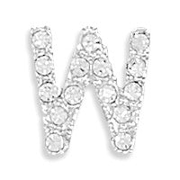 Rhodium Plated Crystal 