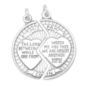 Mizpah Break Apart Coin Charm