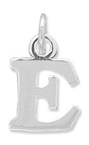 Greek Alphabet Letter Charm - Epsilon