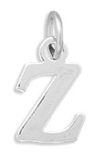 Greek Alphabet Letter Charm - Zeta
