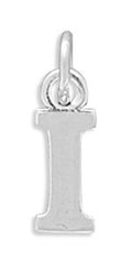Greek Alphabet Letter Charm - Iota