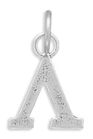 Greek Alphabet Letter Charm - Lambda