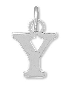 Greek Alphabet Letter Charm - Upsilon